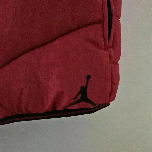 Nike Jordan Reversible Puffer Vest Youth L (12-13) Red Elephant Print Insulated - Picture 4 of 7
